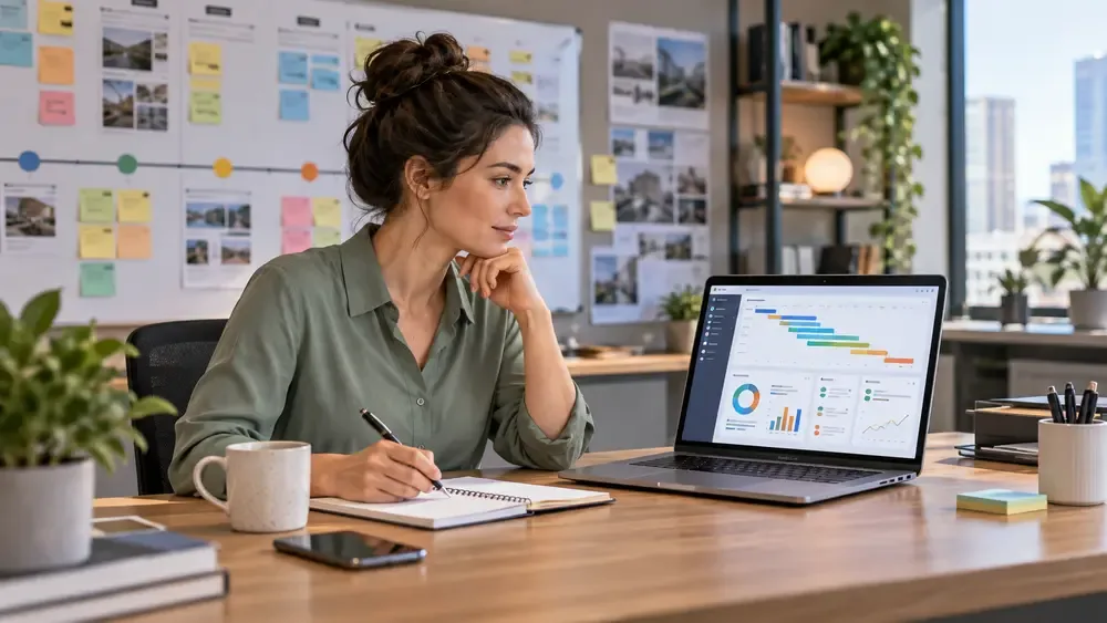 Dashboard de projetos Power BI: prazos e entregas